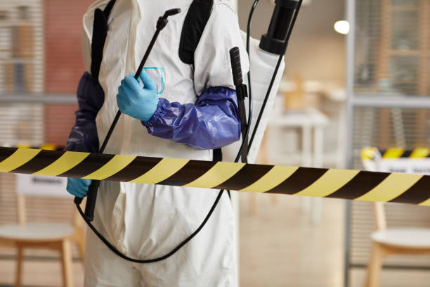 Professional Biohazard Cleanup technician working in Monterey, TN